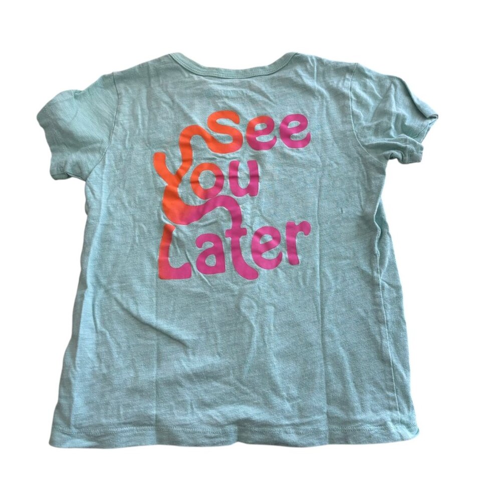Crewcuts See You Later Smiley Face Tee Size 6/7